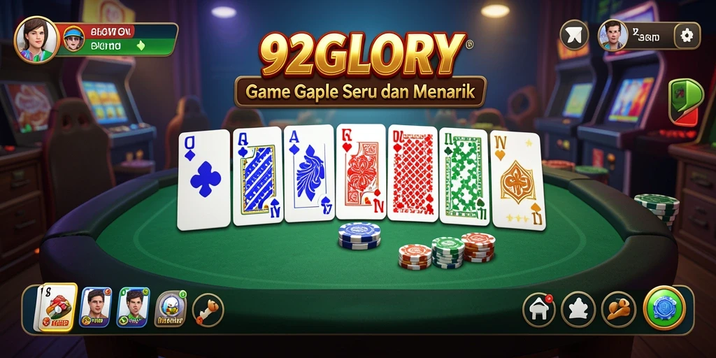 Tampilan gameplay seru dari 92GLORY yang mengasyikkan.