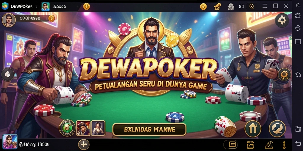 Gameplay seru DEWAPOKER dengan tantangan menarik dalam petualangan.
