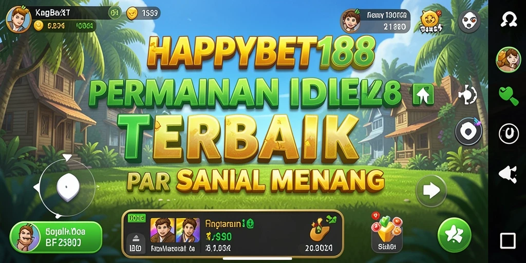 Tampilan gameplay <strong>HAPPYBET188</strong> yang menawan dalam genre Idle.