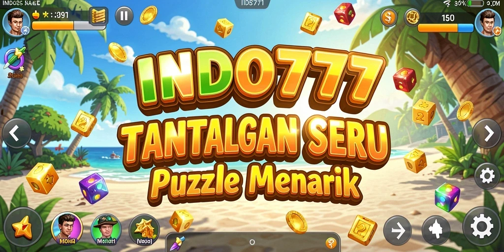 Tampilan gameplay menarik dari INDO777 yang menantang.