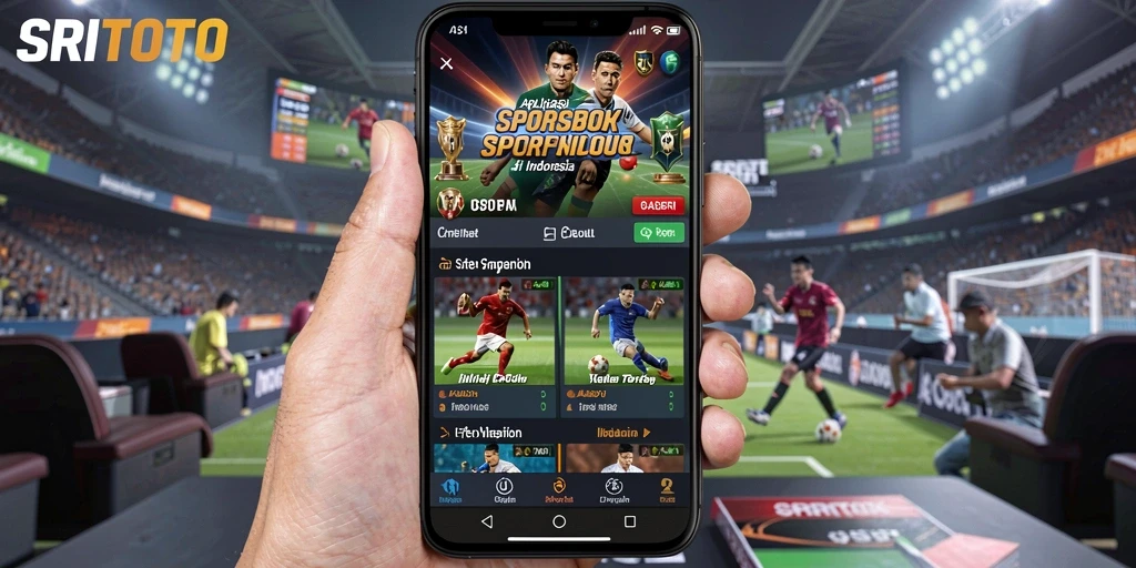 Tampilan gameplay aplikasi SRITOTO yang menarik dan interaktif.